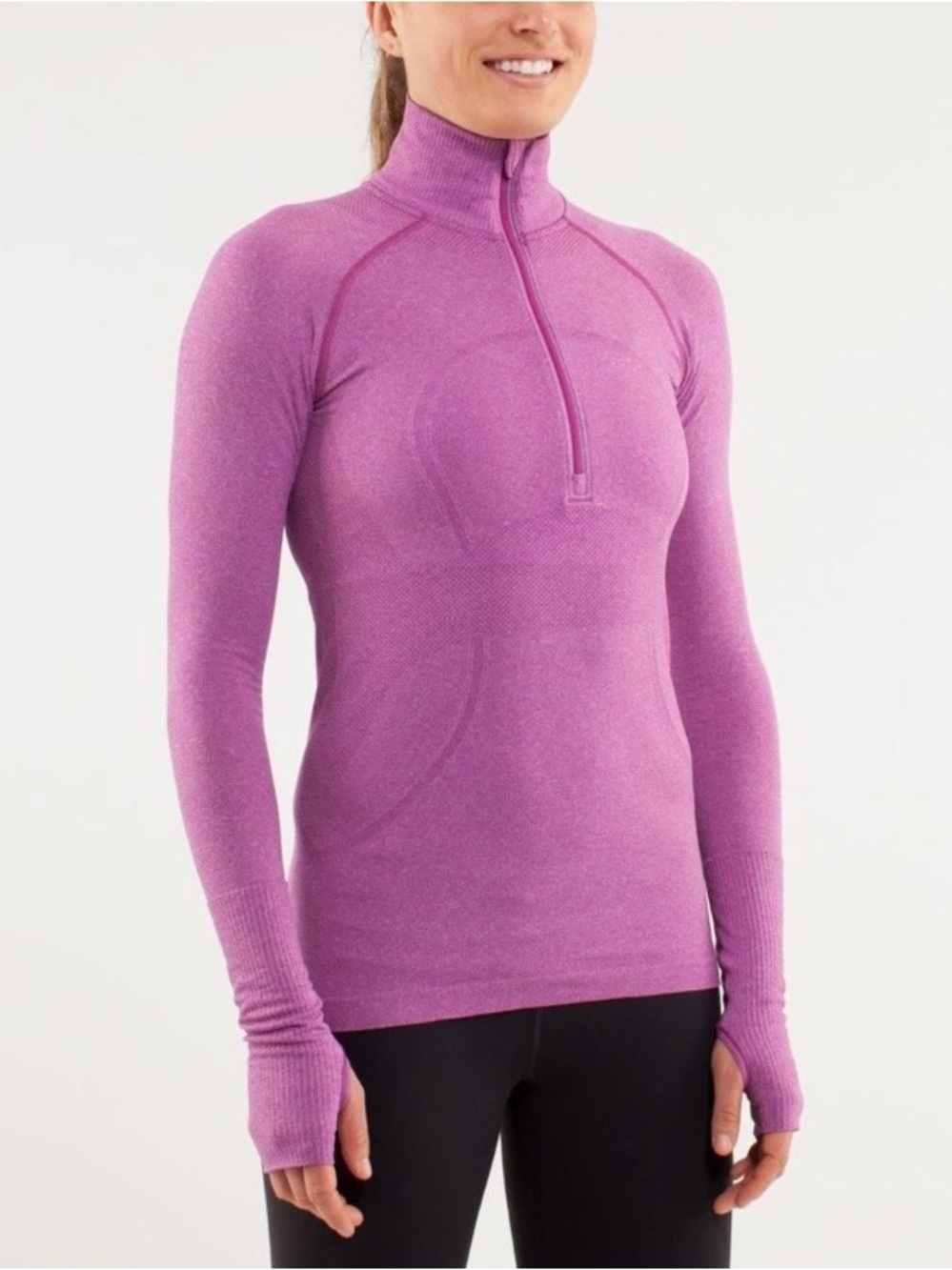 Lululemon Run: Swiftly Tech 1/2 Zip Ultra Violet 8
